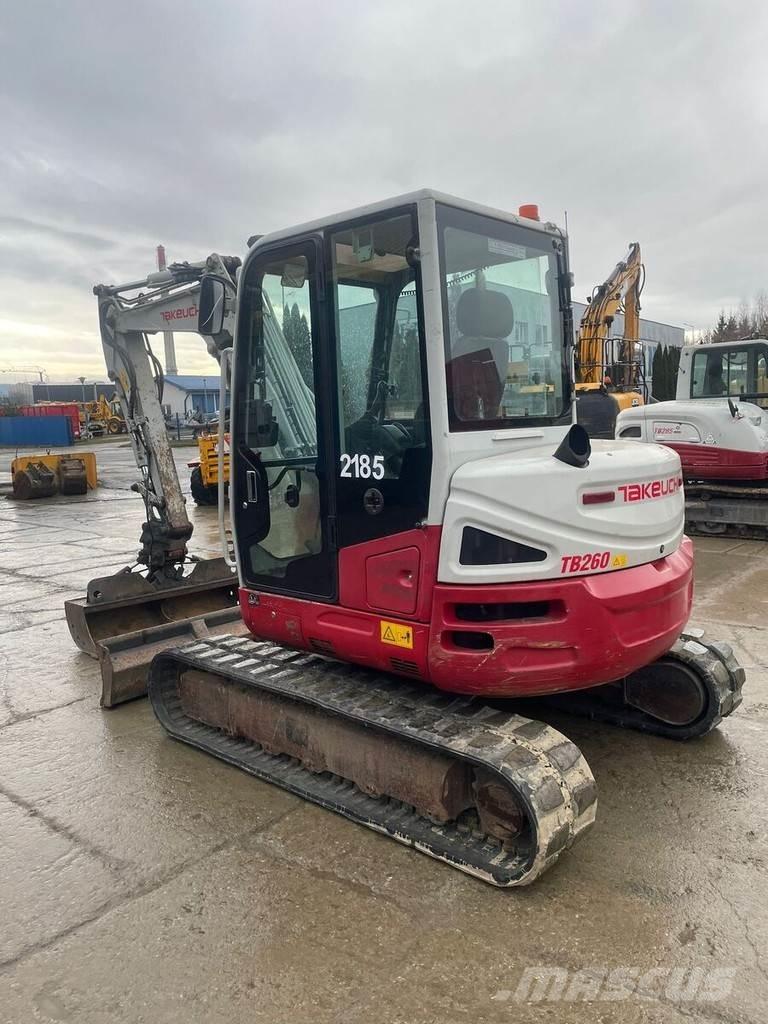 Takeuchi TB260 Mini ekskavatori < 7 t