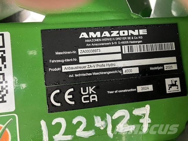Amazone ZA-V 3200 Minerālmēslu izkliedētāji