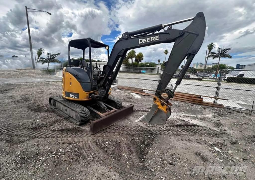 John Deere 35 G Kāpurķēžu ekskavatori