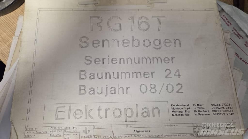 Bauer RTG 16T Vibrējošie pāļu dzinēji