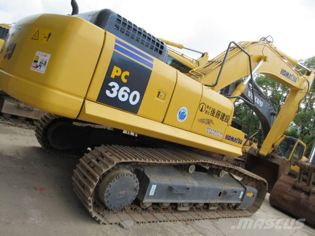 Komatsu PC 360-7 Kāpurķēžu ekskavatori