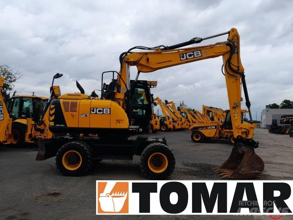 JCB JS 145 W Ekskavatori uz riteņiem