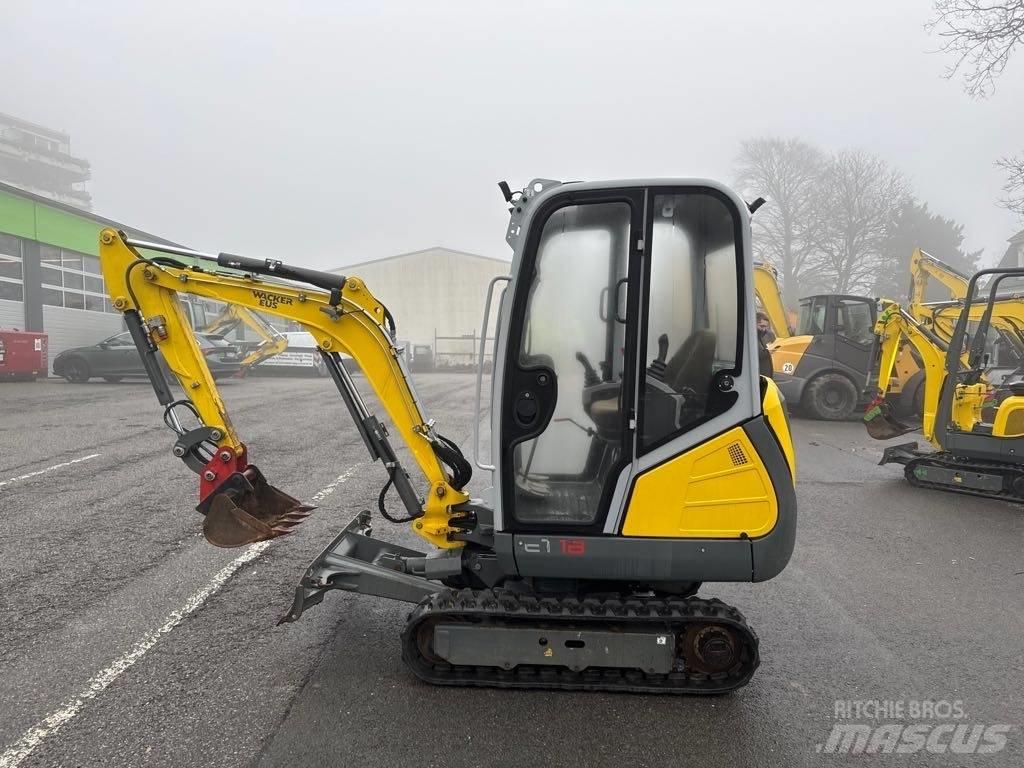 Wacker Neuson ET18 Kāpurķēžu ekskavatori