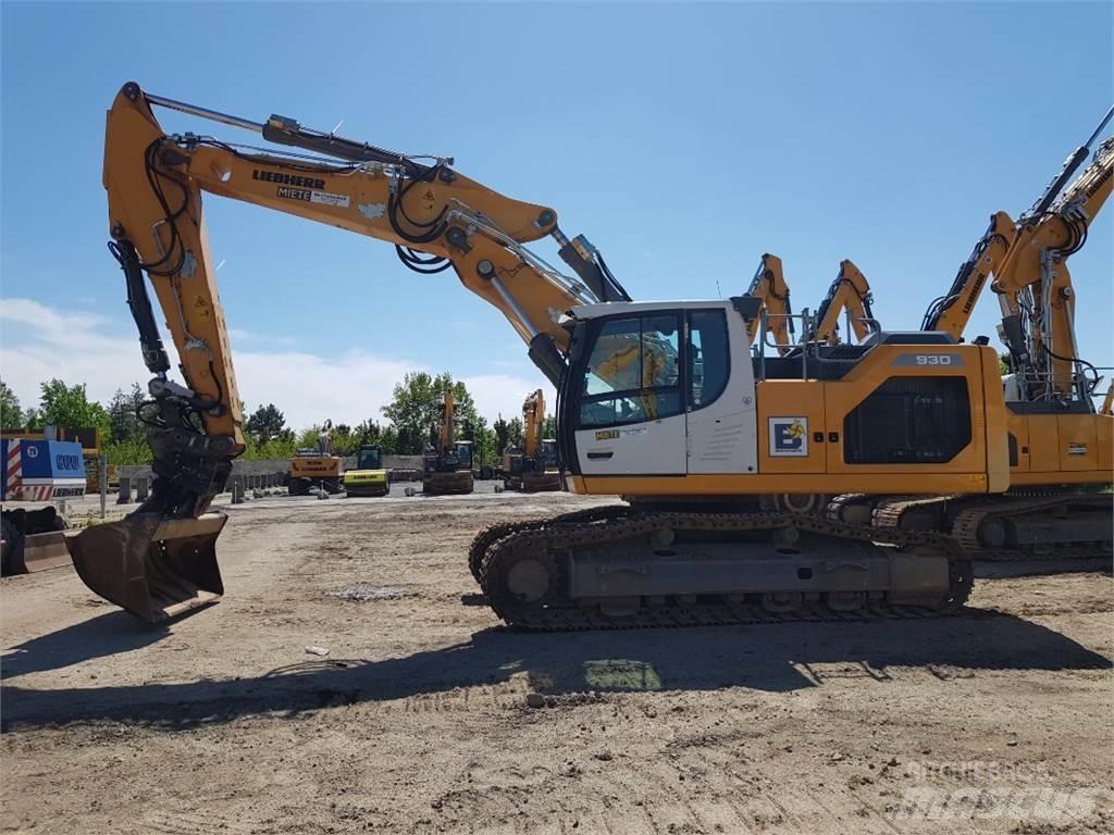 Liebherr R930 Kāpurķēžu ekskavatori