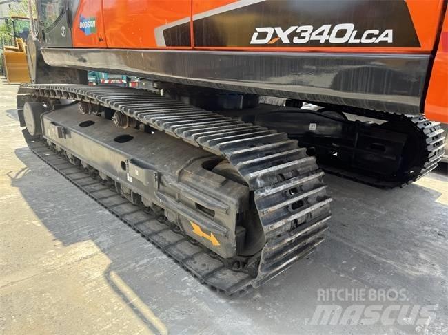 Doosan DX 340 LC Kāpurķēžu ekskavatori