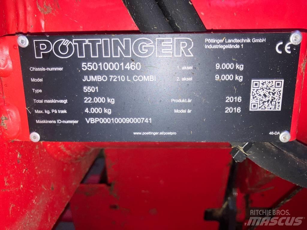 Pöttinger Jumbo 7210 Savācējpiekabes