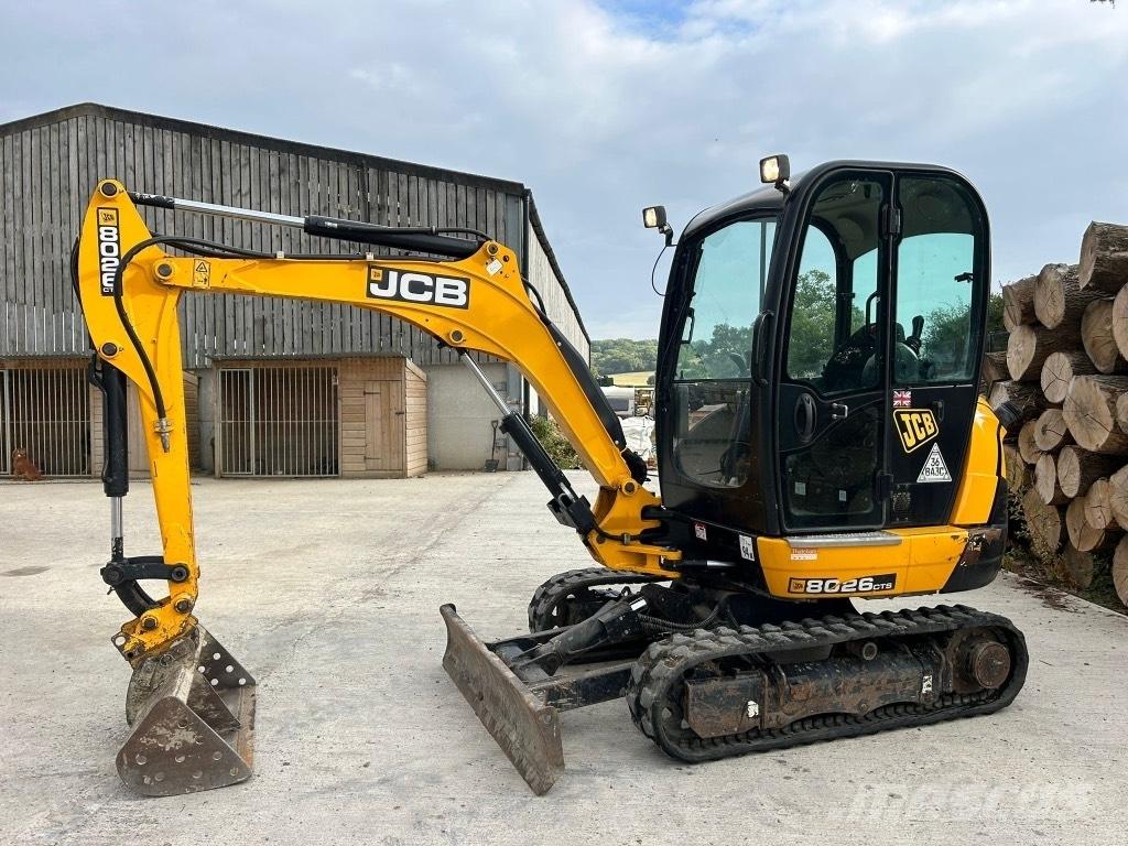 JCB 8026 CTS Mini ekskavatori < 7 t