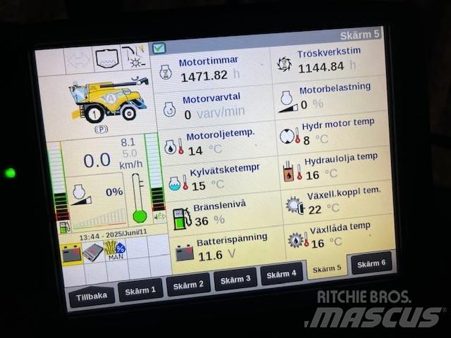 New Holland CR 10.90 Ražas novākšanas kombaini