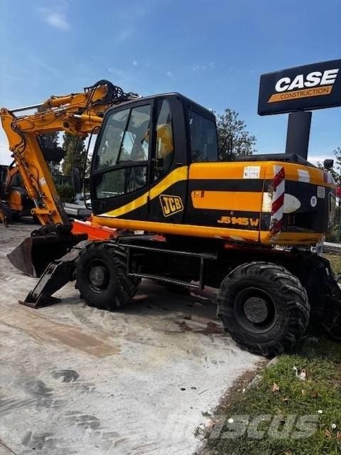 JCB JS 145 W Ekskavatori uz riteņiem