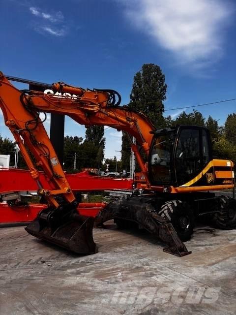 JCB JS 145 W Ekskavatori uz riteņiem