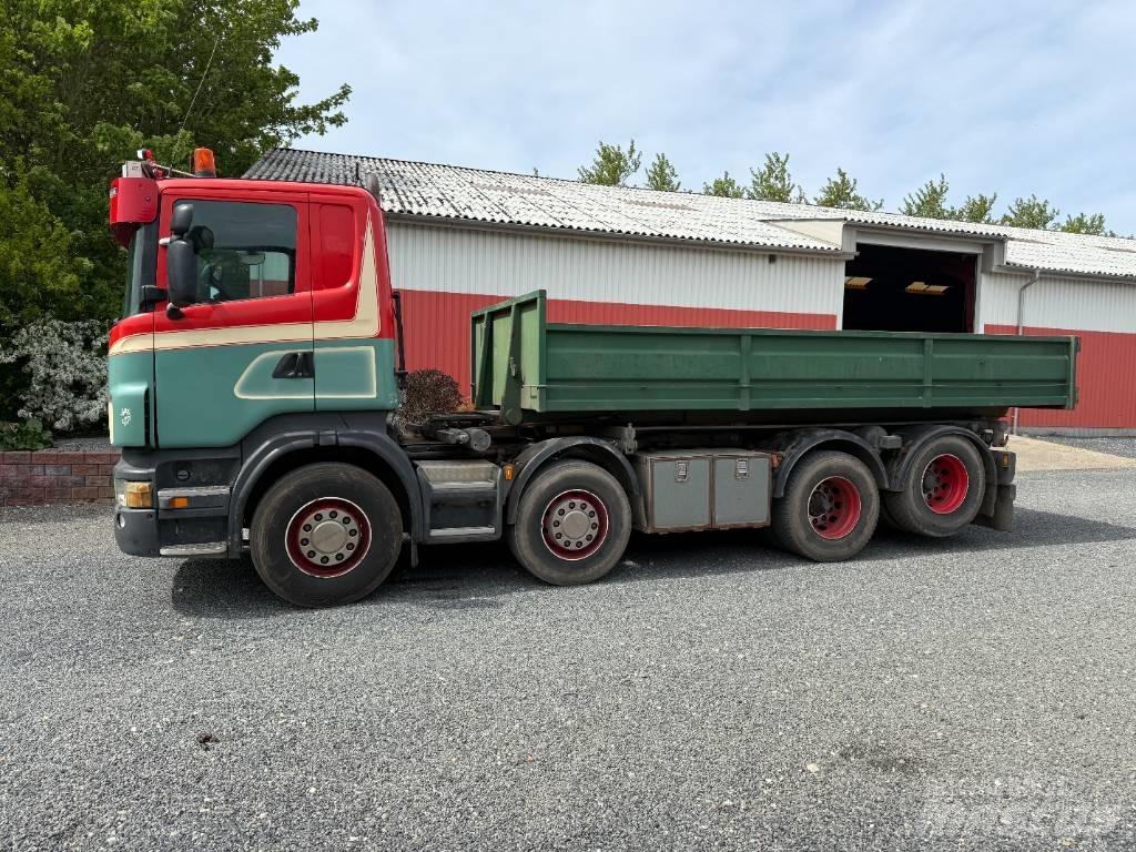 Scania R500 8x2 Kabeļu pacēlājs nomontējamām kravas mašīnām