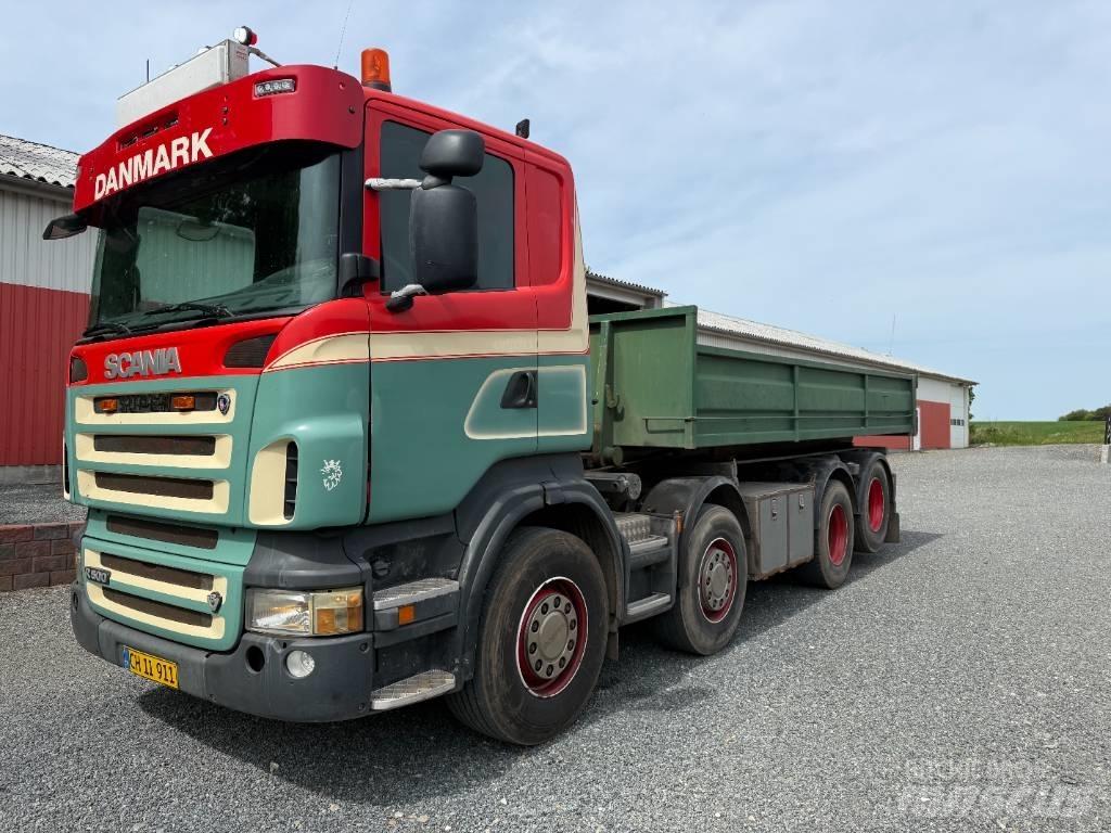 Scania R500 8x2 Kabeļu pacēlājs nomontējamām kravas mašīnām