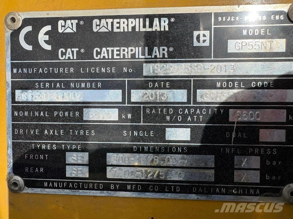 CAT GP55NT LPG tehnika