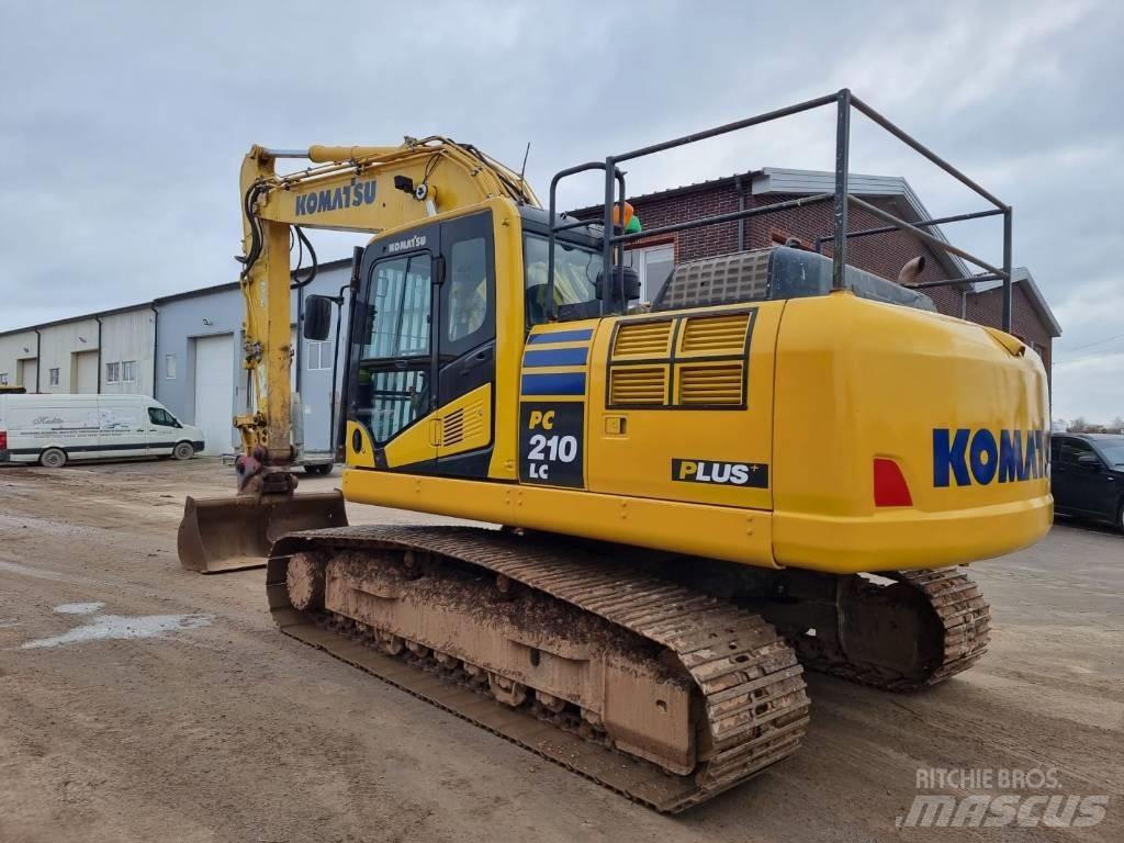 Komatsu PC 210 LC-10 Kāpurķēžu ekskavatori
