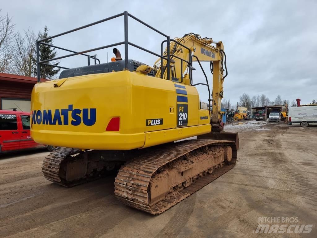 Komatsu PC 210 LC-10 Kāpurķēžu ekskavatori