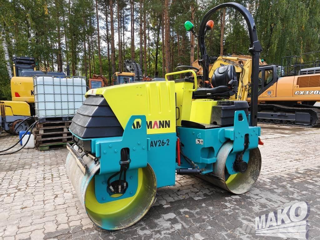 Ammann AV 26-2 Divvalču grunts veltņi