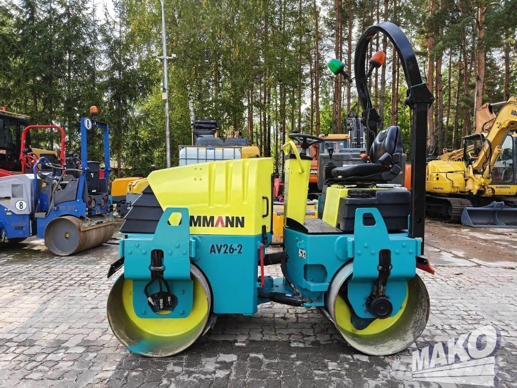 Ammann AV 26-2 Divvalču grunts veltņi