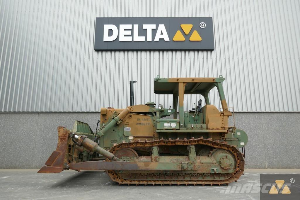 CAT D7F Ex-army Kāpurķēžu buldozeri