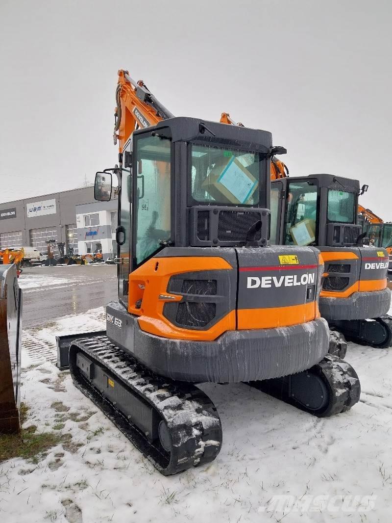 Develon DX63-7 Mini ekskavatori < 7 t