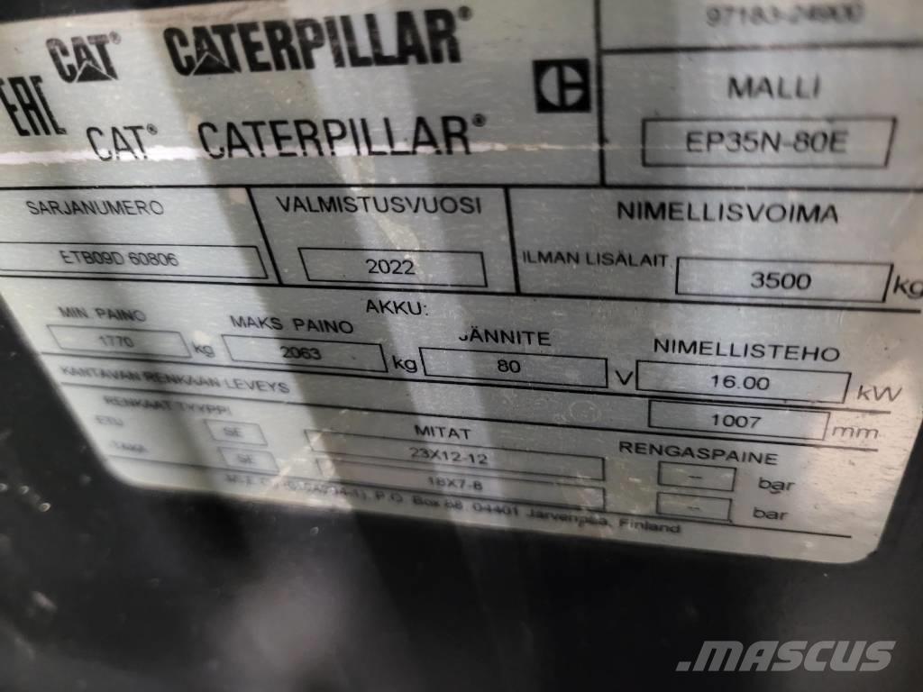 CAT EP 35 N Elektriskie iekrāvēji