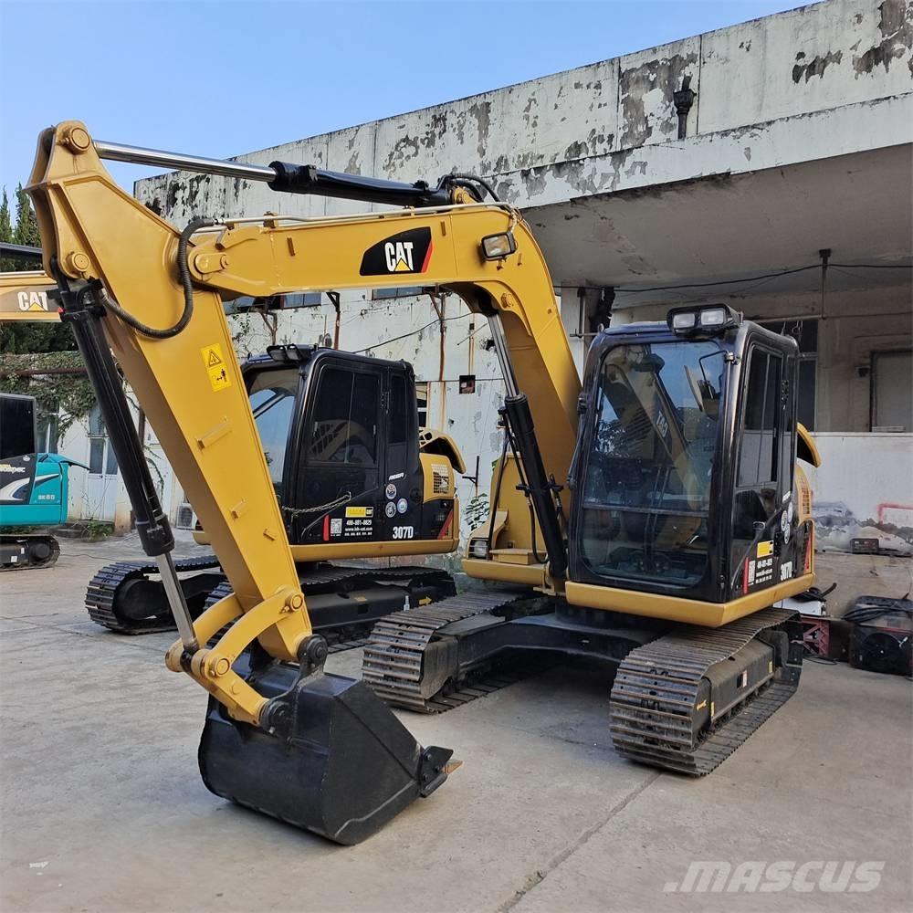 CAT 307 Kāpurķēžu ekskavatori