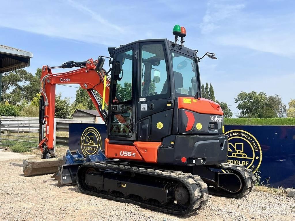 Kubota U56-5 Īpašie ekskavatori