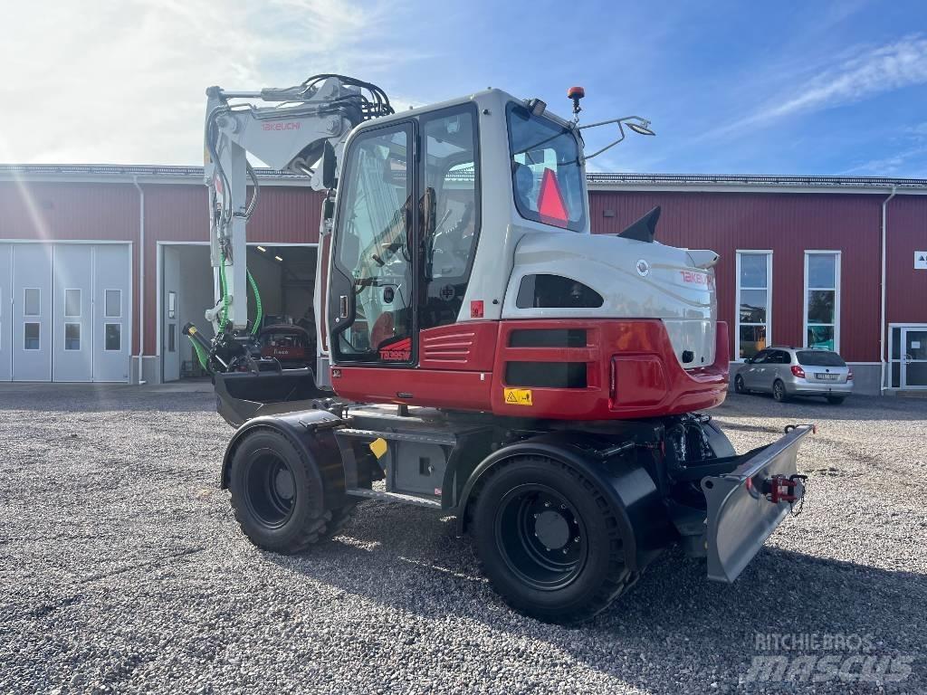 Takeuchi TB 395 W Ekskavatori uz riteņiem