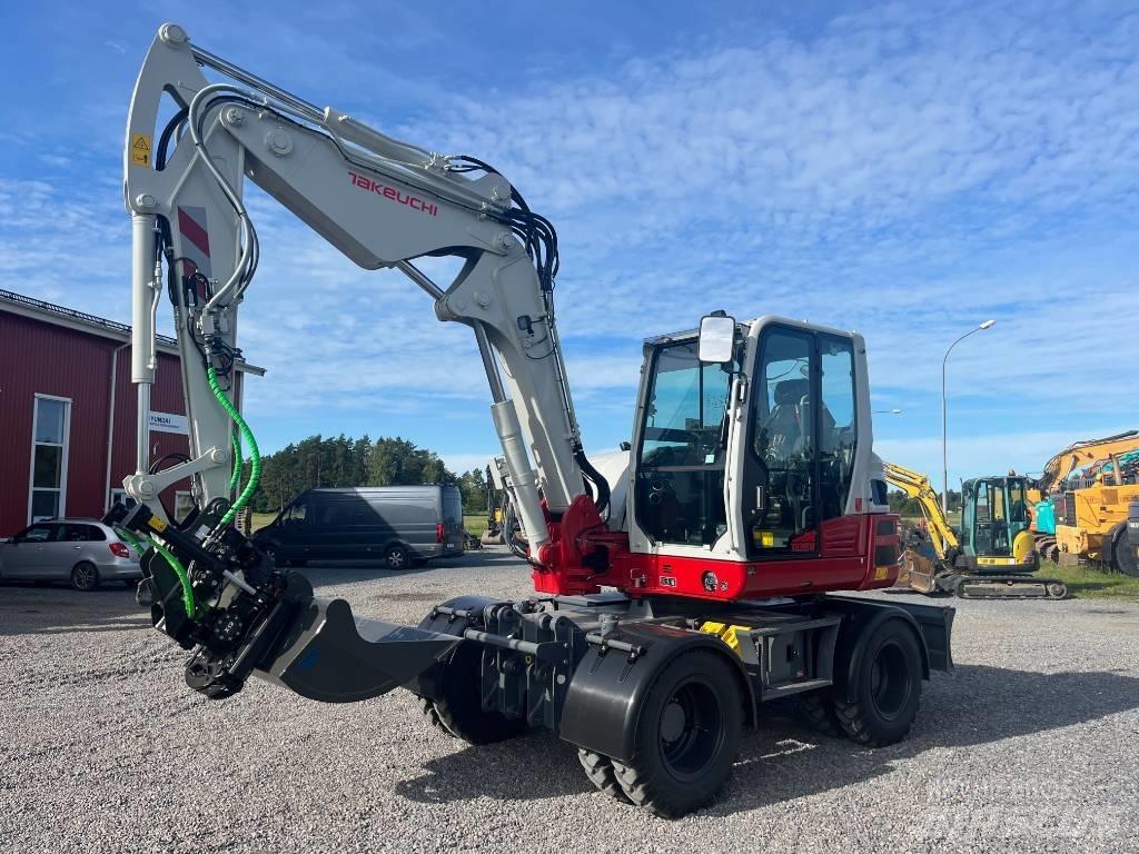 Takeuchi TB 395 W Ekskavatori uz riteņiem