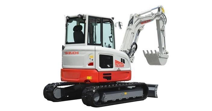 Takeuchi TB 350R Mini ekskavatori < 7 t