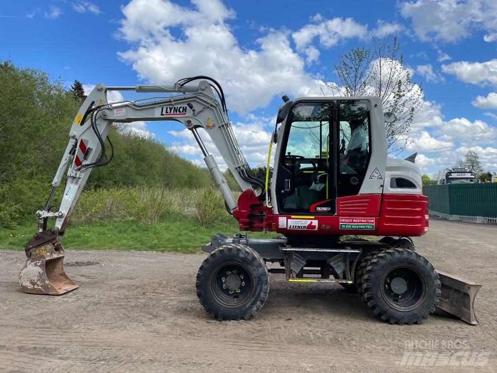 Takeuchi TB 295 W Ekskavatori uz riteņiem