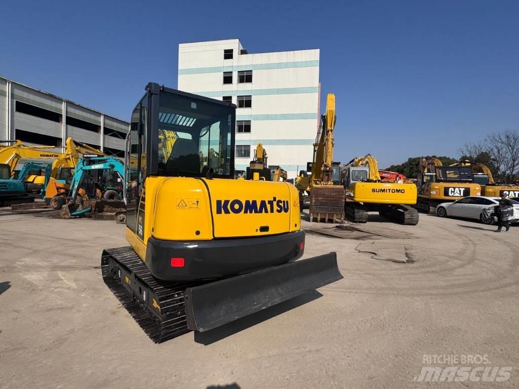 Komatsu PC 56 Kāpurķēžu ekskavatori