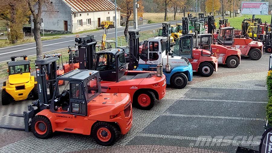 Kalmar DCE 120-6 Tehnika ar dīzeļa dzinēju
