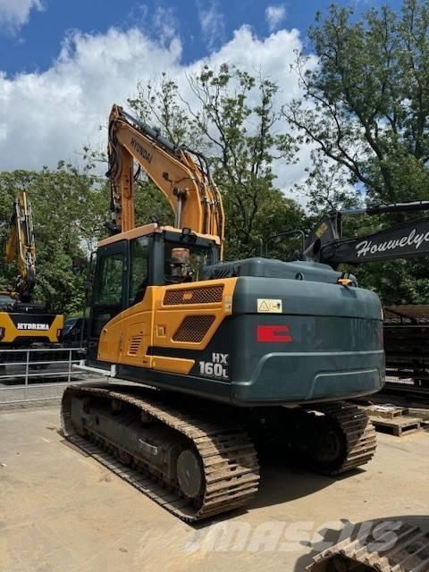Hyundai HX 160 Kāpurķēžu ekskavatori