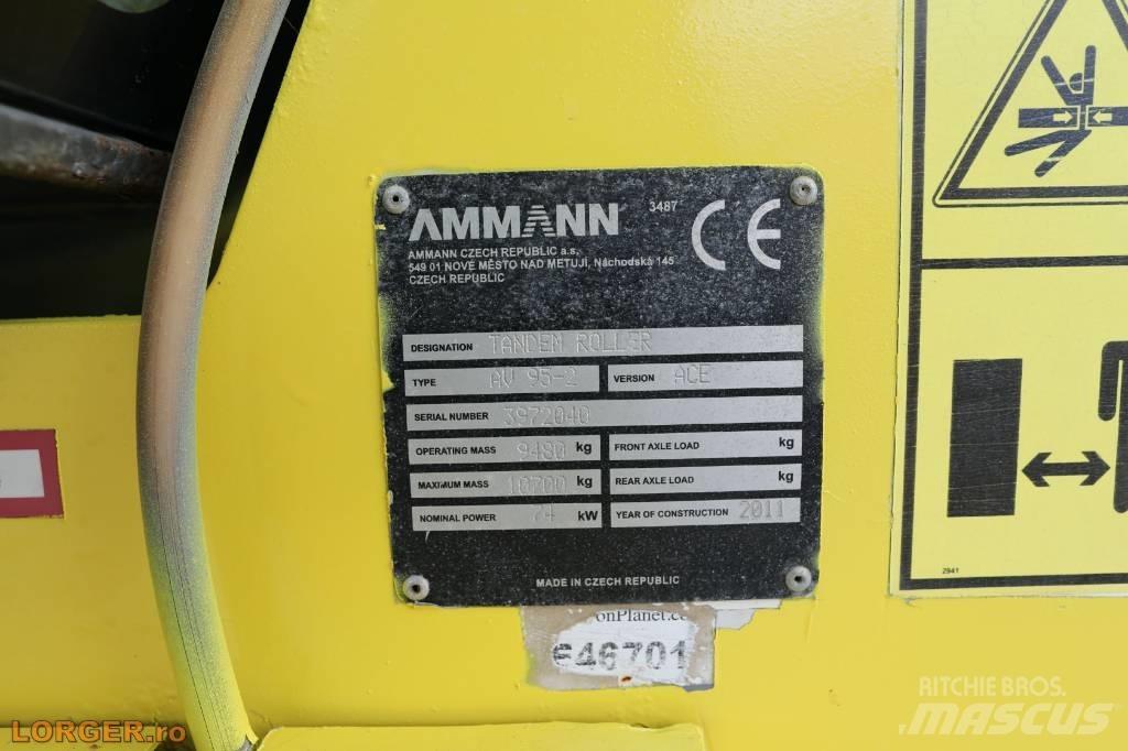 Ammann AV  95-2 Divvalču grunts veltņi