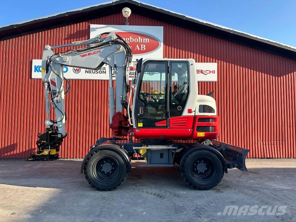 Takeuchi TB 395 W Ekskavatori uz riteņiem