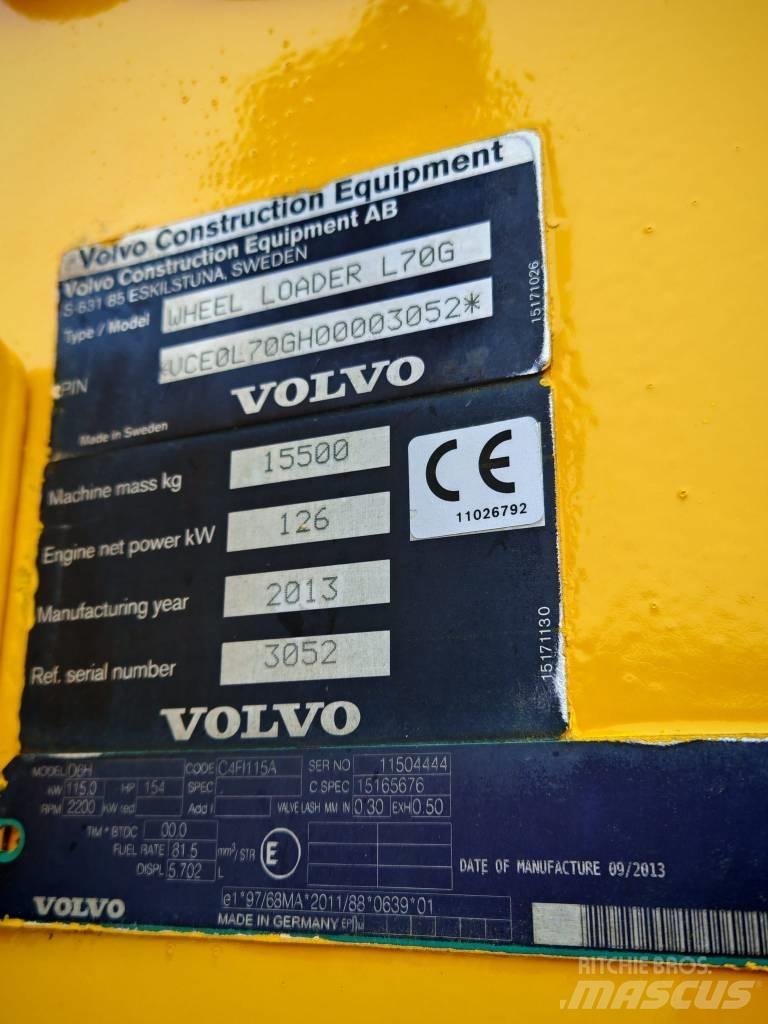 Volvo L 70 G Iekrāvēji uz riteņiem