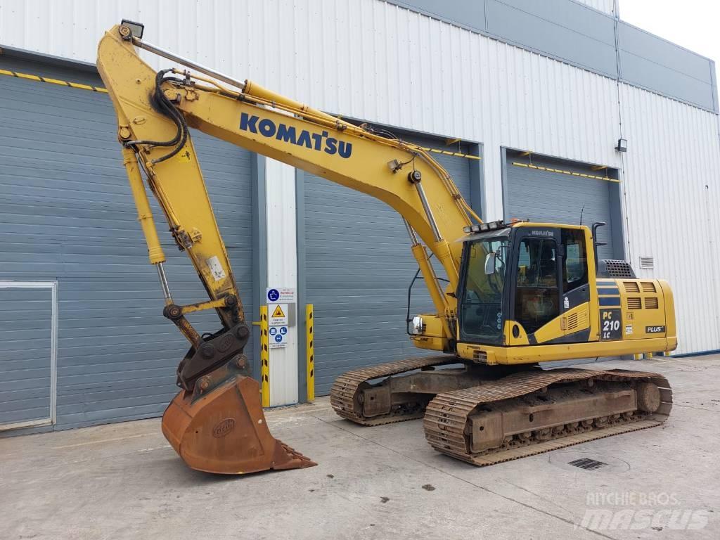 Komatsu PC210LC-10 Kāpurķēžu ekskavatori