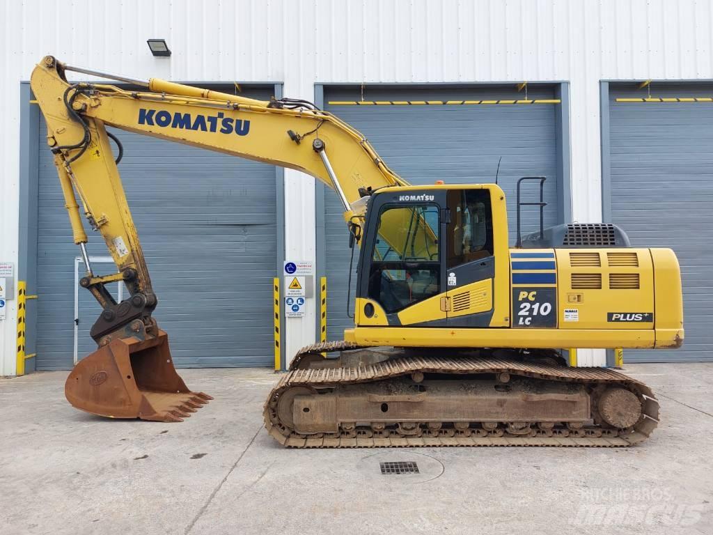 Komatsu PC210LC-10 Kāpurķēžu ekskavatori