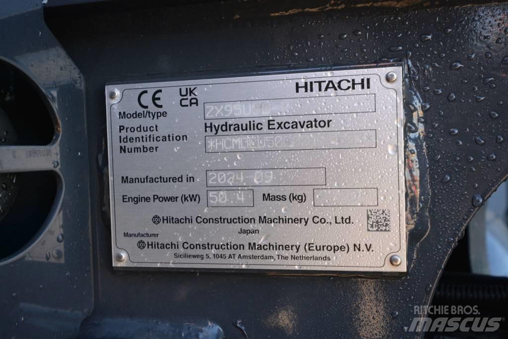Hitachi ZX 95 USB-7 Vidēja lieluma ekskavatori 7 t - 12 t
