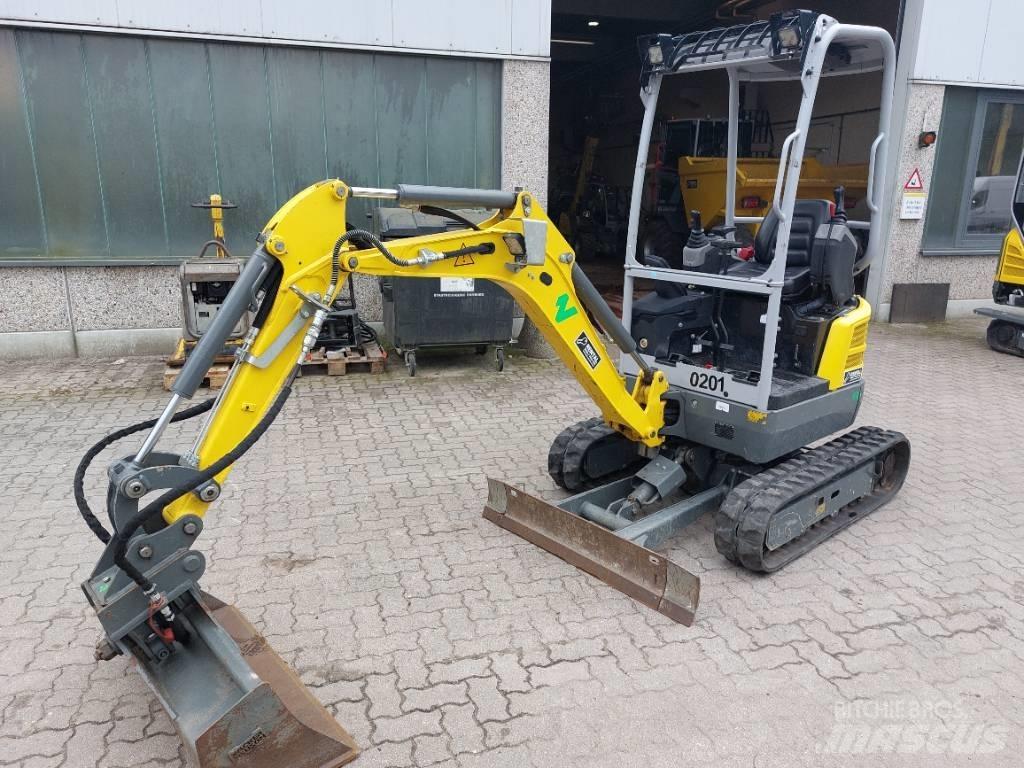 Wacker Neuson EZ17e Kāpurķēžu ekskavatori