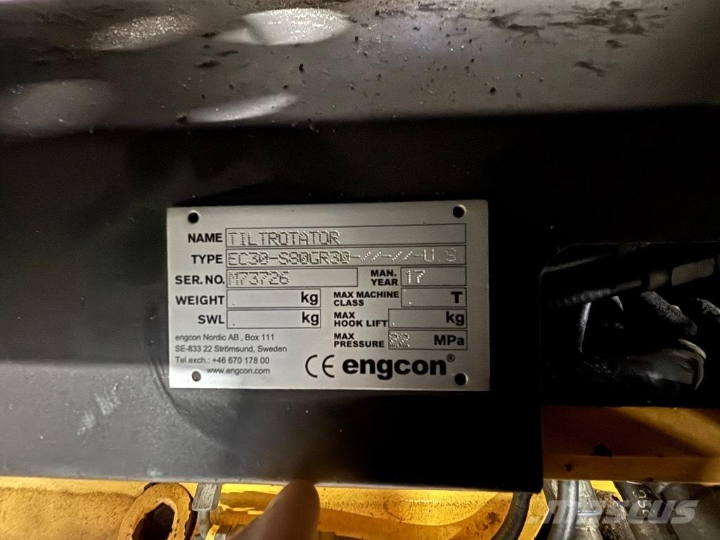 Engcon Ec30 s80gr30 Kāpurķēžu ekskavatori