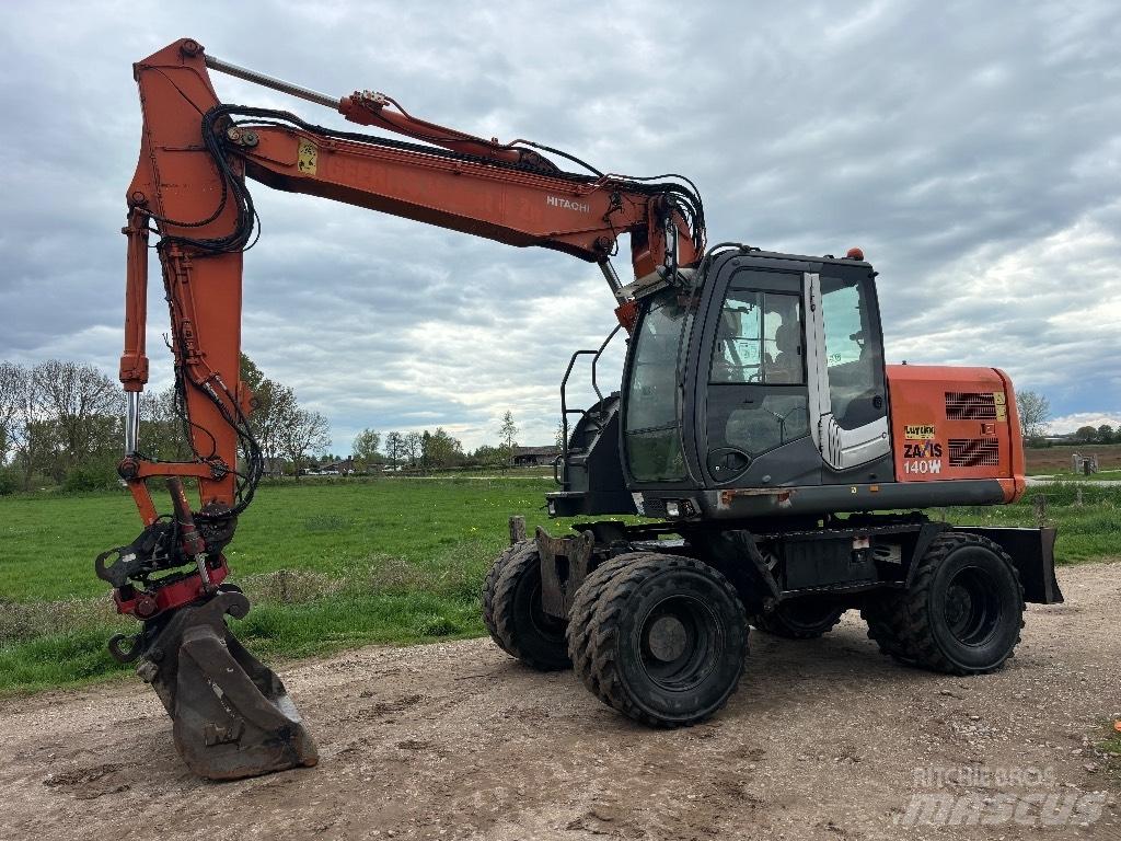 Hitachi ZX 140 W T-3 Ekskavatori uz riteņiem