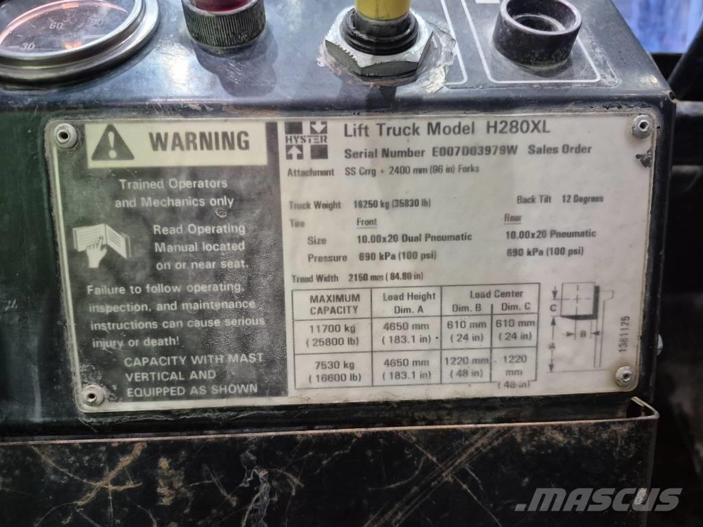 Hyster H 280 XL Autokrāvēji - citi