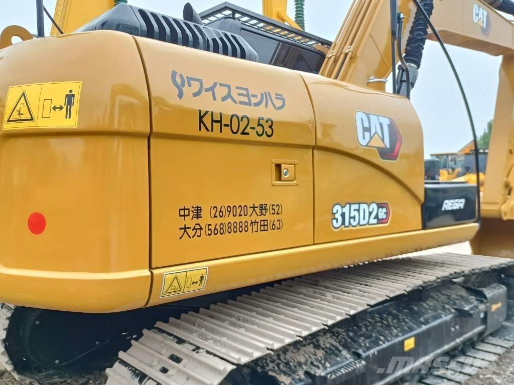 CAT 315 D Kāpurķēžu ekskavatori