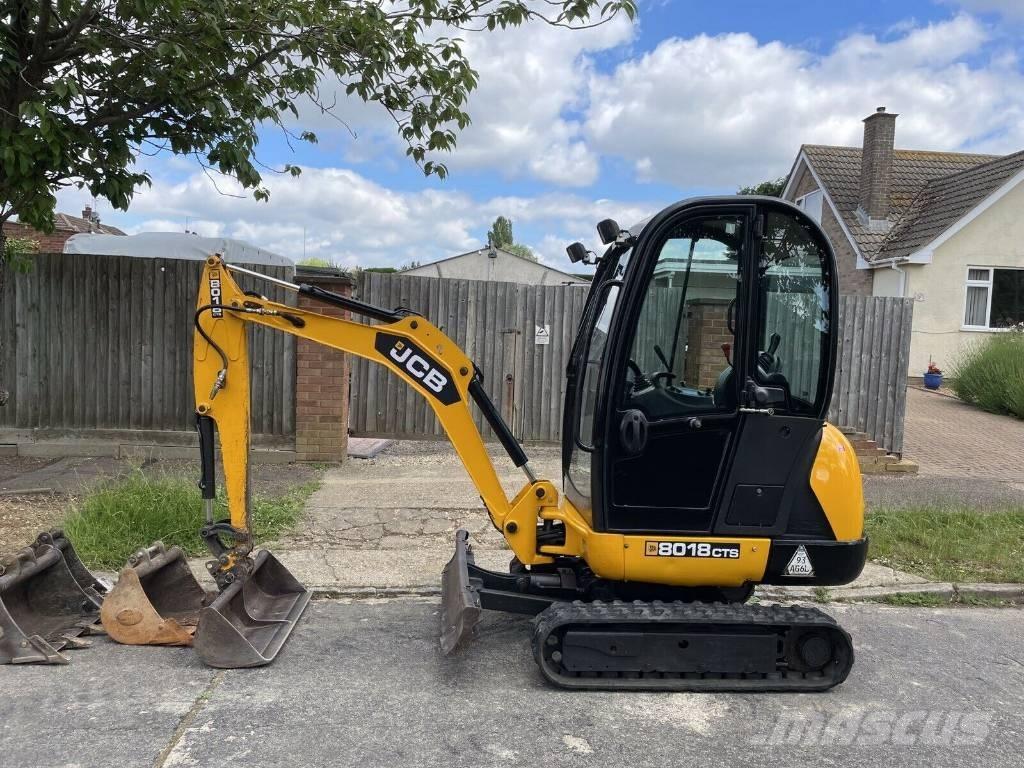JCB 8018 CTS Mini ekskavatori < 7 t
