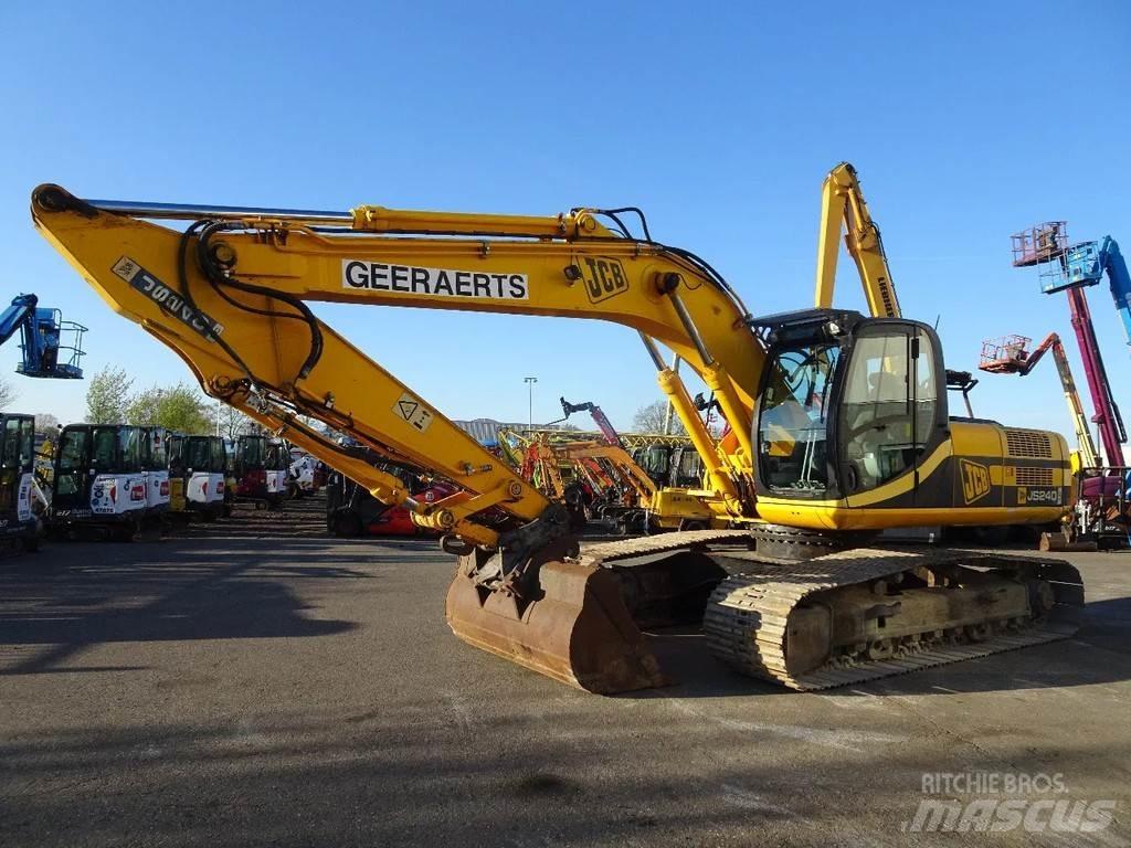 JCB JS240NC Kāpurķēžu ekskavatori