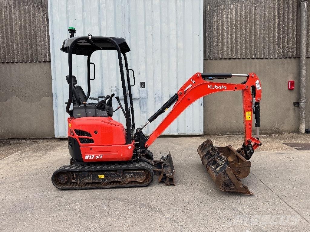 Kubota U 17 Mini ekskavatori < 7 t