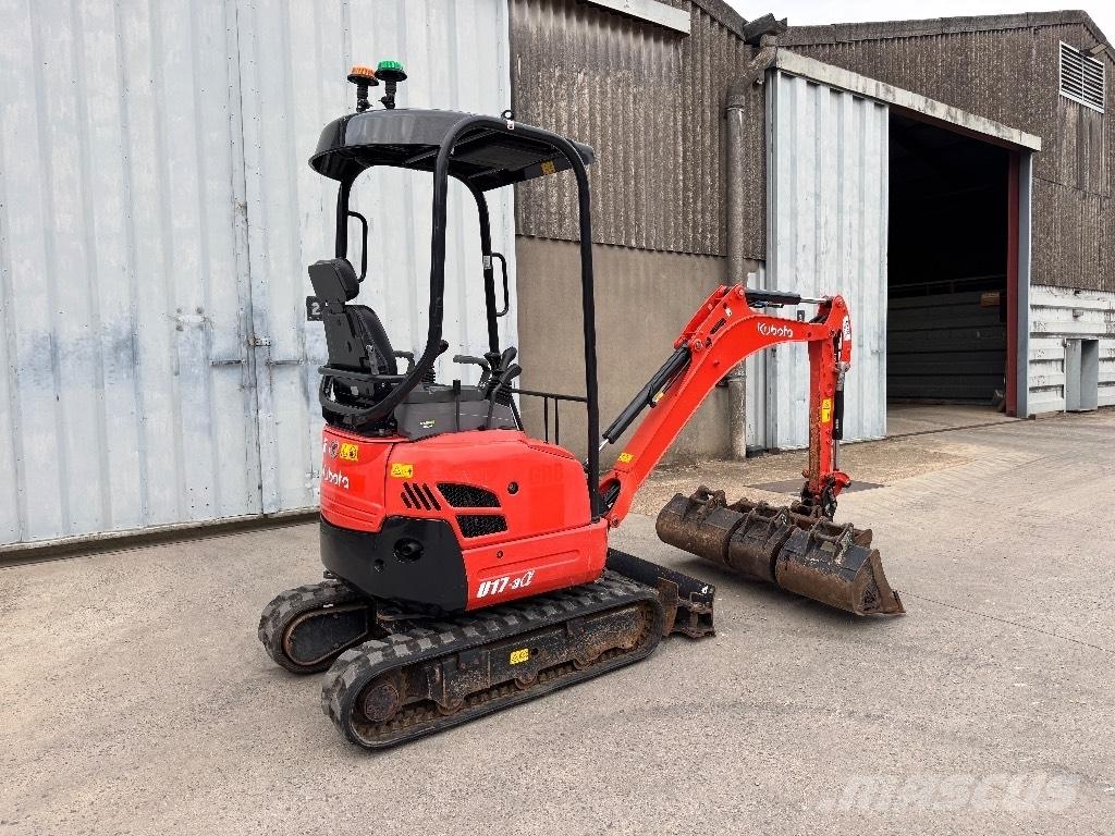 Kubota U 17 Mini ekskavatori < 7 t