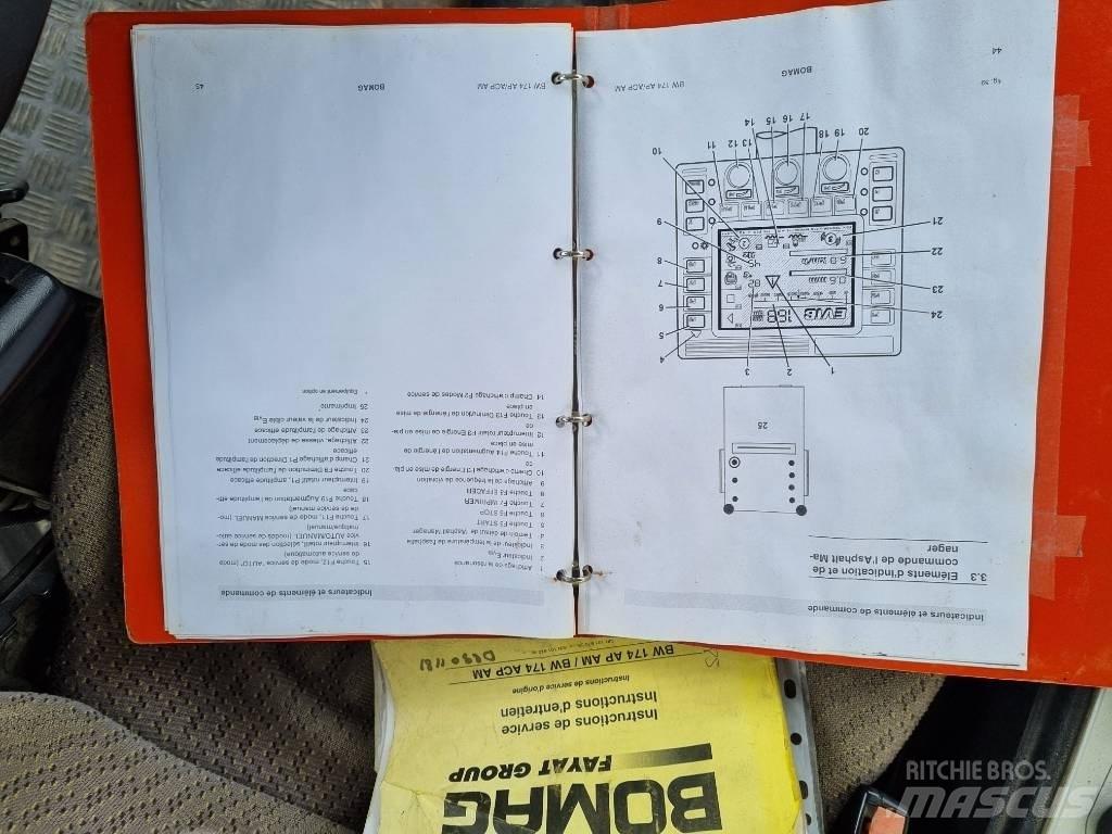Bomag BW 174 A P AM Divvalču grunts veltņi