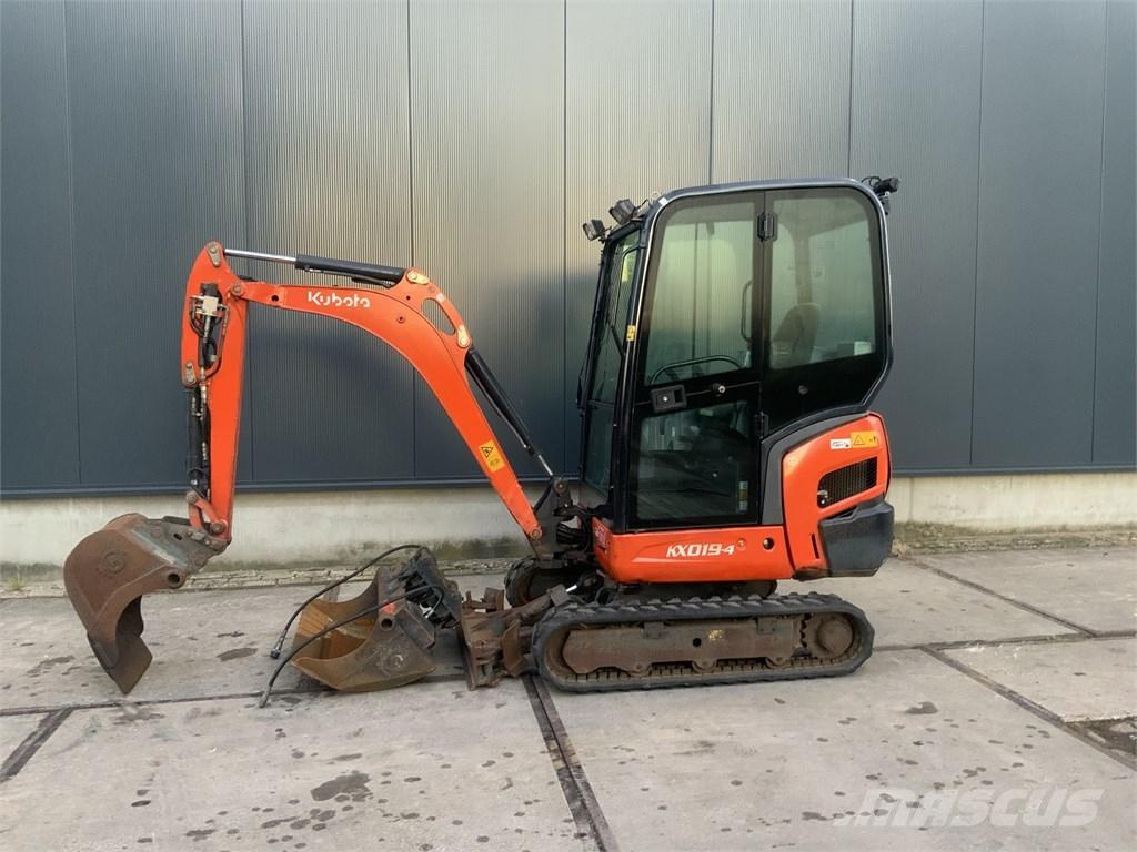 Kubota KX 019-4 Mini ekskavatori < 7 t